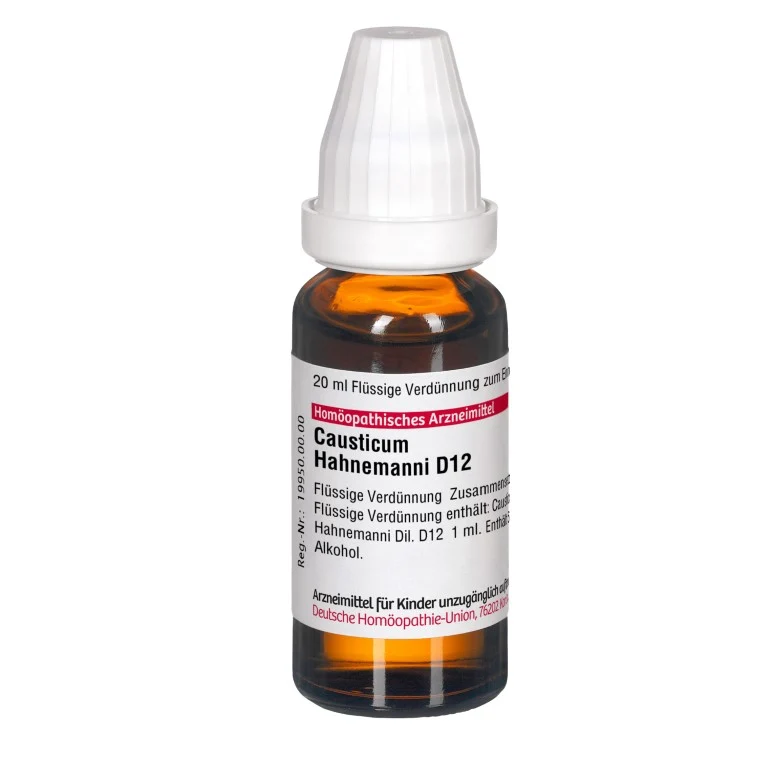 DHU Causticum Hahnemanni D12 Dilution, 20 ml Lösung