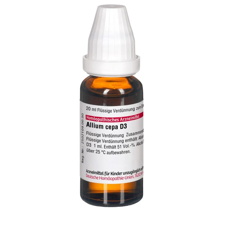 Allium cepa D3 DHU Dilution, 20 ml Lösung