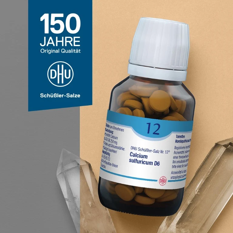 DHU Schüßler-Salz Nr. 12 Calcium sulfuricum D6, 900 St. Tabletten