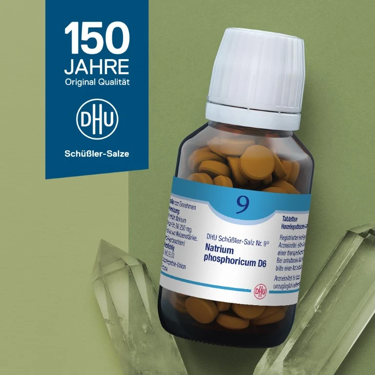 DHU Schüßler-Salz Nr. 9 Natrium phosphoricum D6, 900 St. Tabletten