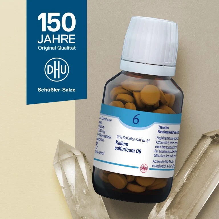 DHU Schüßler-Salz Nr. 6 Kalium sulfuricum D6, 900 St. Tabletten