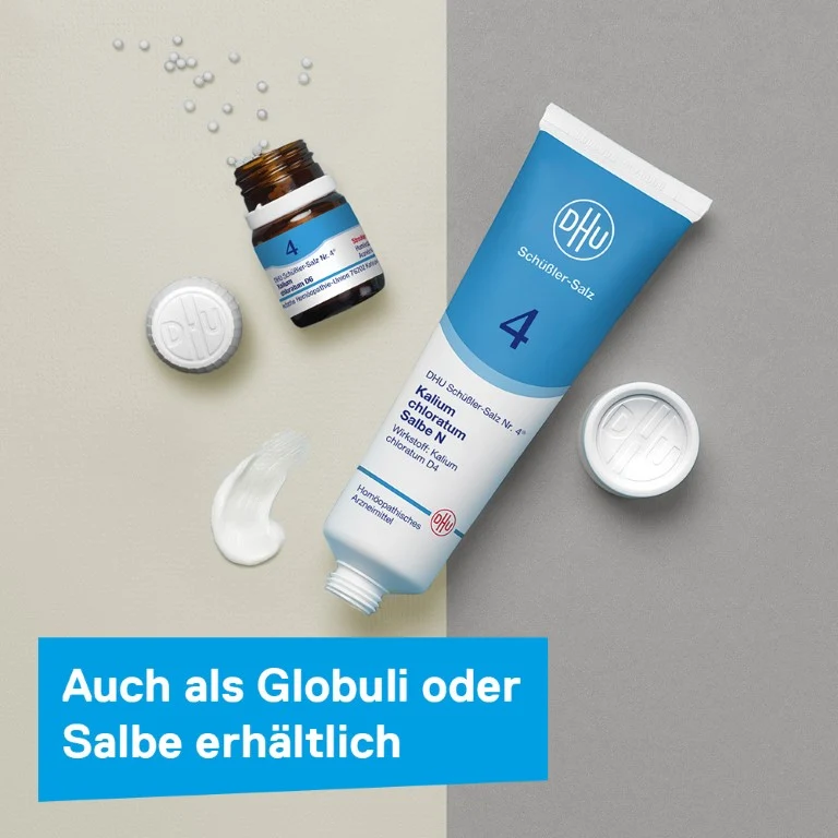 DHU Schüßler-Salz Nr. 4 Kalium chloratum D6, 900 St. Tabletten