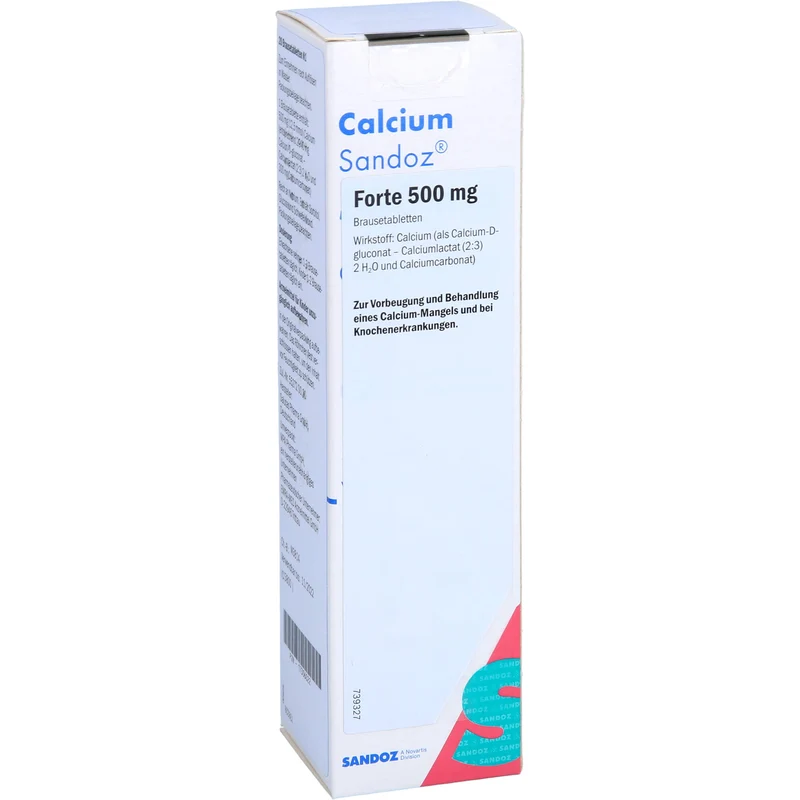 Calcium Sandoz Forte 500mg, 20 St BTA