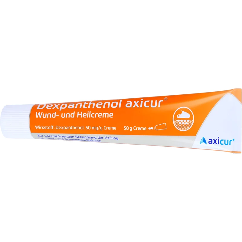 Dexpanthenol axicur Wund- und Heilcreme 50 mg/g, 50 g Creme