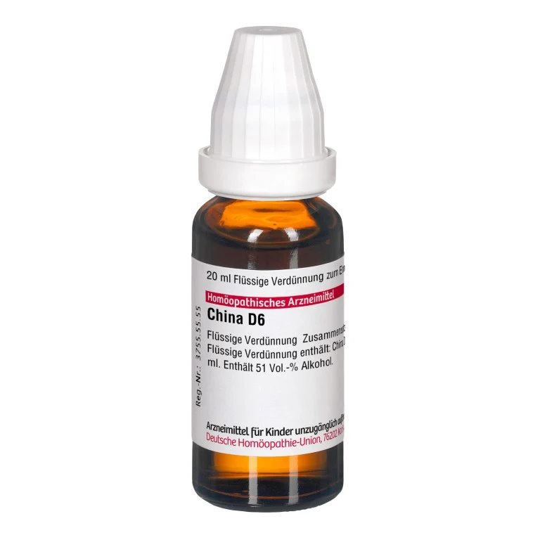 DHU China D6 Dilution, 20 ml Lösung