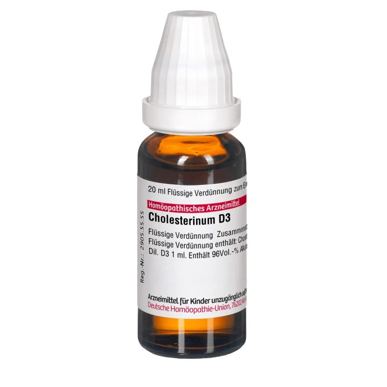 Cholesterinum D3 DHU Dilution, 20 ml Lösung
