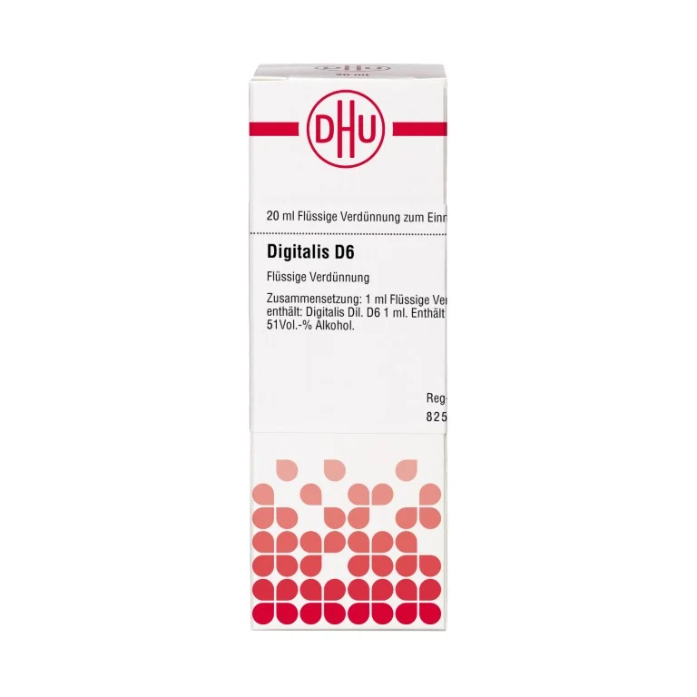 Digitalis D6 DHU Dilution, 20 ml Lösung