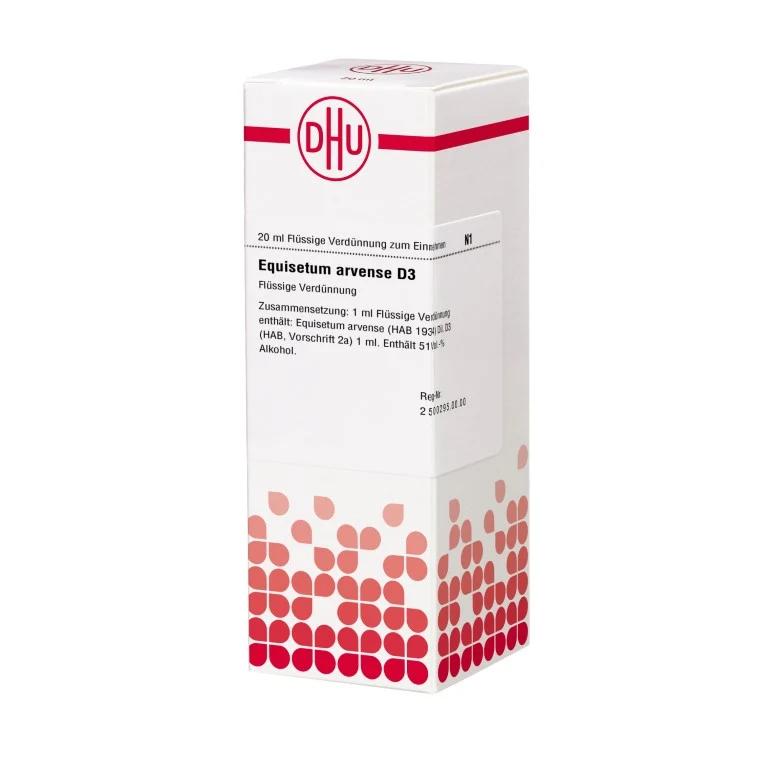 Equisetum arvense D3 DHU Dilution, 20 ml Lösung