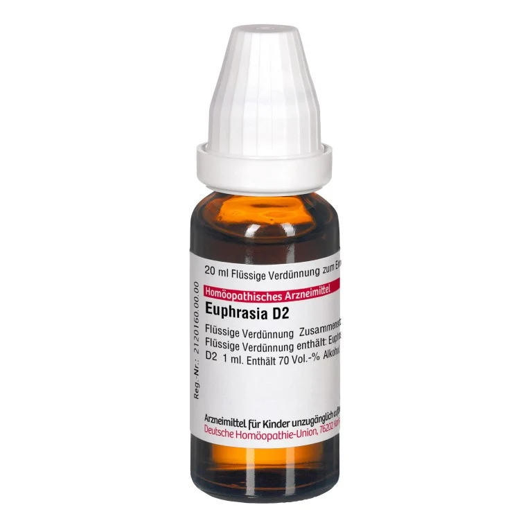 Euphrasia D2 DHU Dilution, 20 ml Lösung