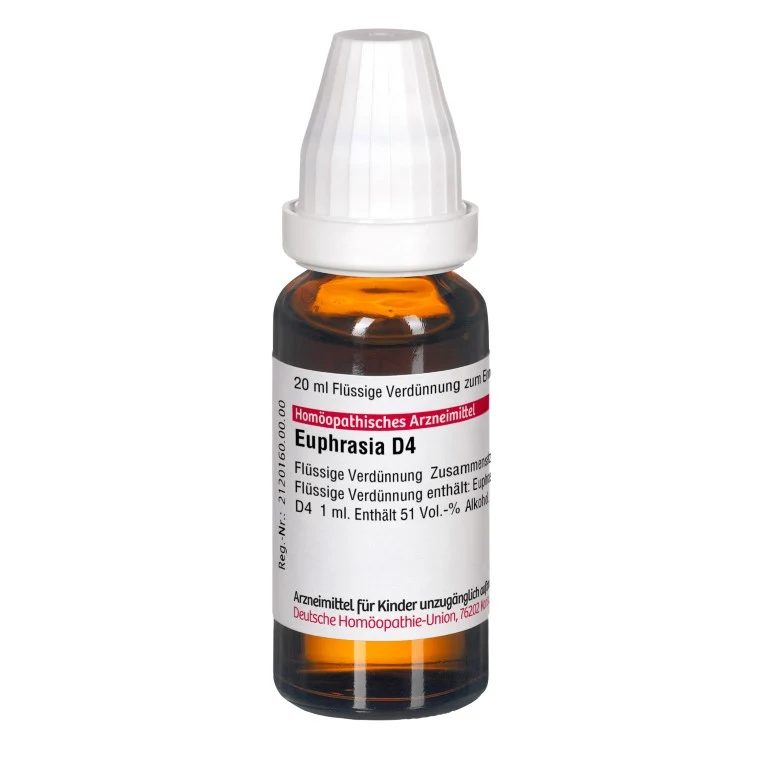 Euphrasia D4 DHU Dilution, 20 ml Lösung