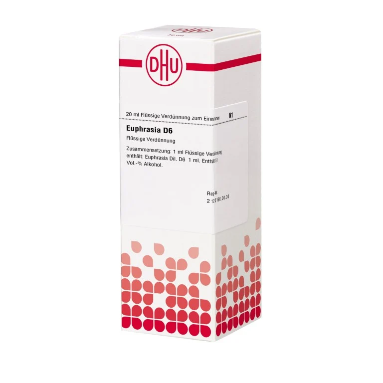 Euphrasia D6 DHU Dilution, 20 ml Lösung