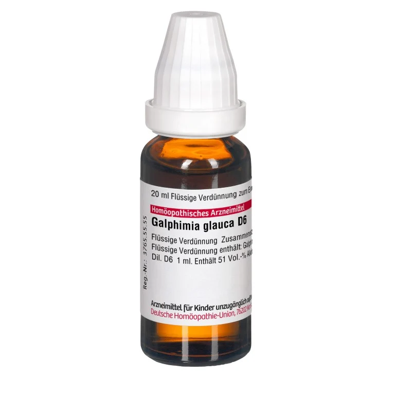 Galphimia glauca D6 DHU Dilution, 20 ml Lösung