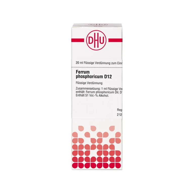 DHU Ferrum phosphoricum D12 Dilution, 20 ml Lösung
