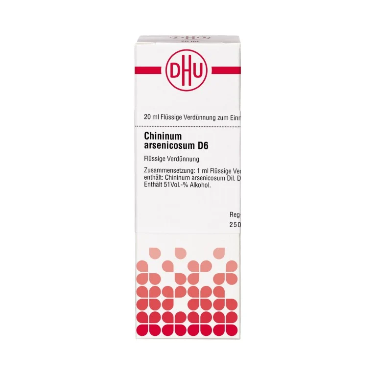 DHU Chininum arsenicosum D6 Dilution, 20 ml Lösung
