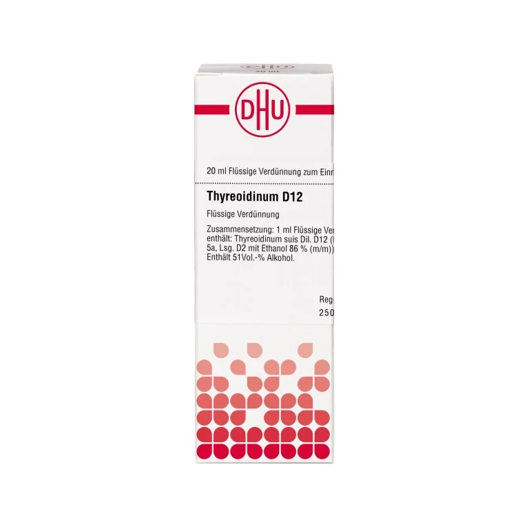 Thyreoidinum D12 DHU Dilution, 20 ml Lösung
