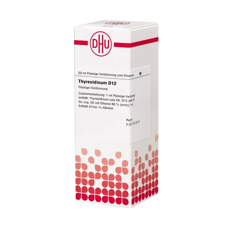 Thyreoidinum D12 DHU Dilution, 20 ml Lösung