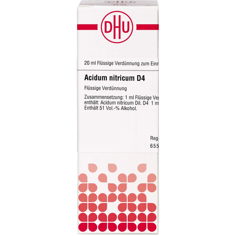 DHU Acidum nitricum D4 Dilution, 20 ml Lösung