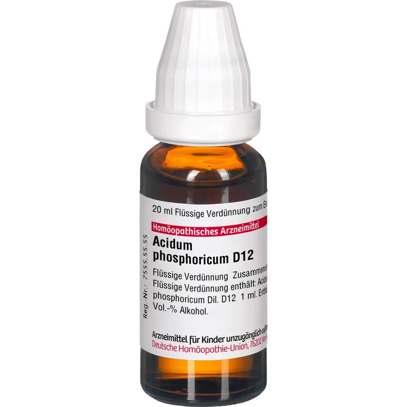 DHU Acidum phosphoricum D12 Dilution, 20 ml Lösung