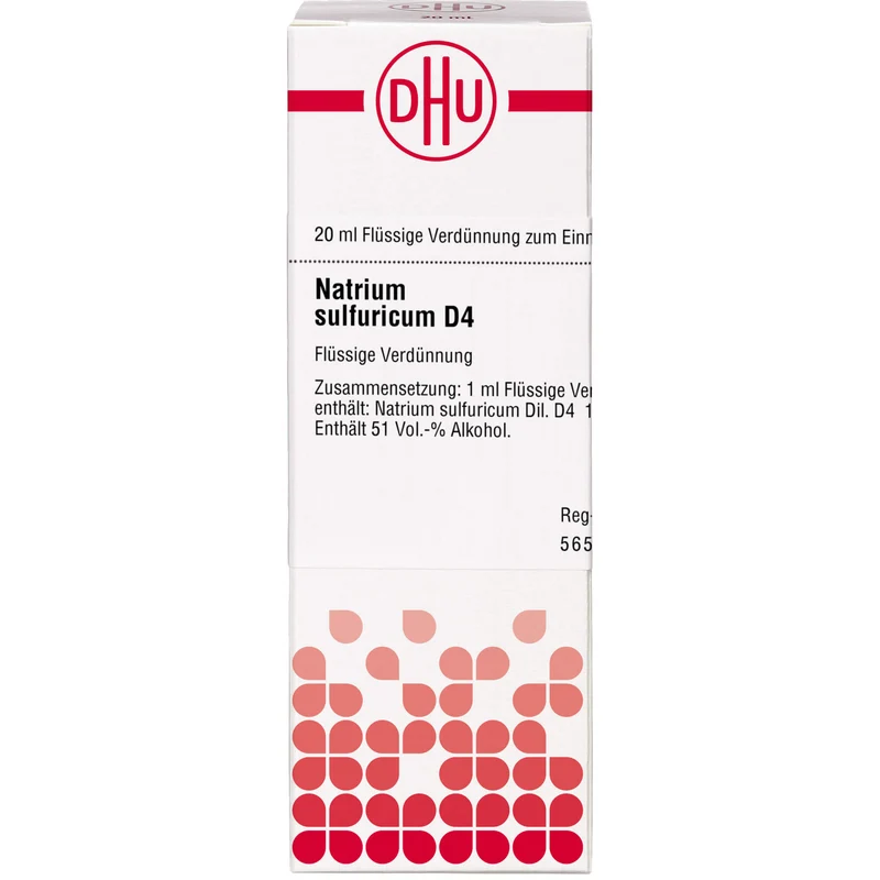 Natrium sulfuricum D4 DHU Dilution, 20 ml Lösung
