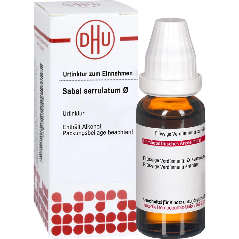 Sabal serrulatum Urtinktur DHU, 20 ml Lösung