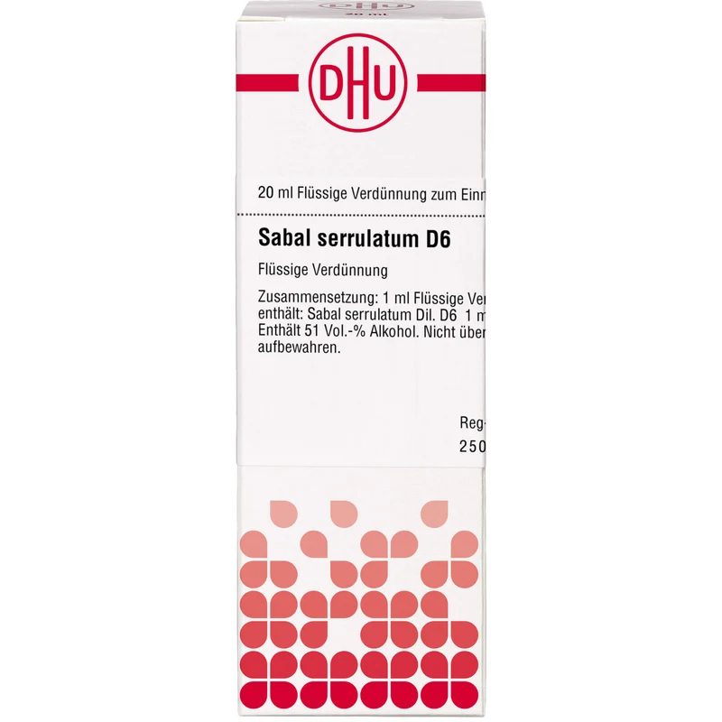 DHU Sabal serrulatum D 6 Verdünnung, 20 ml Lösung