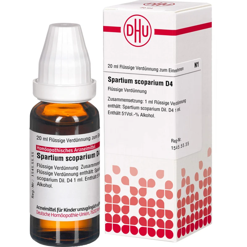 Spartium scoparium D4 DHU Dilution, 20 ml Lösung