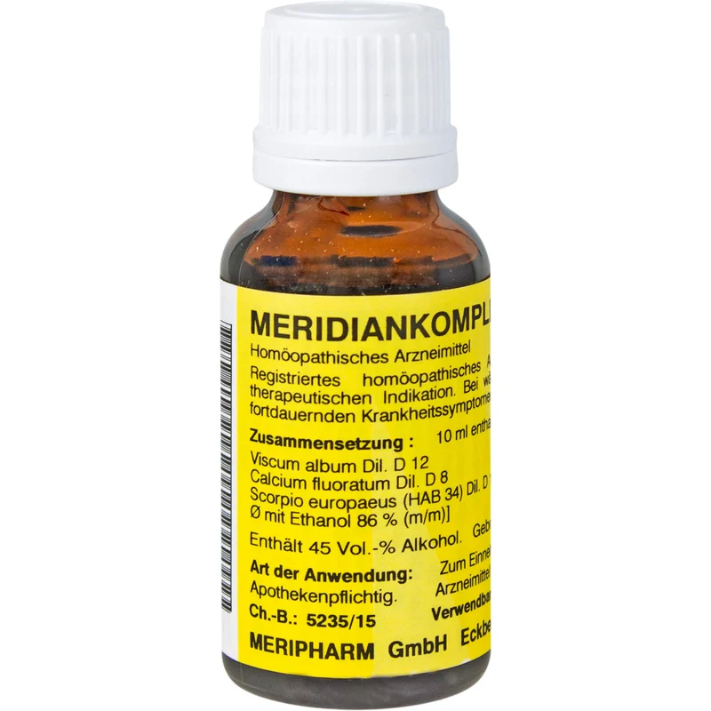Meridiankomplex 4 Tropfen, 20 ml MIS