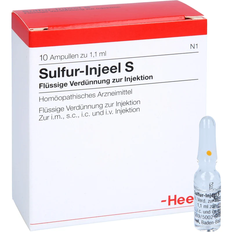 Sulfur-Injeel S Inj.-Lsg., 10 St AMP