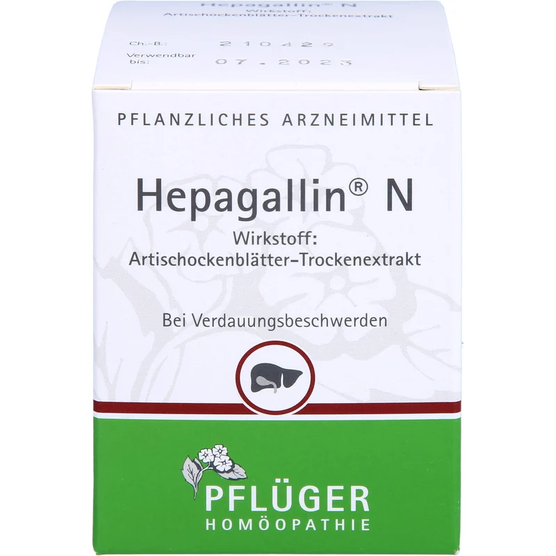 Pflüger Hepagallin N Dragees bei Verdauungsbeschwerden, 100 St. Tabletten