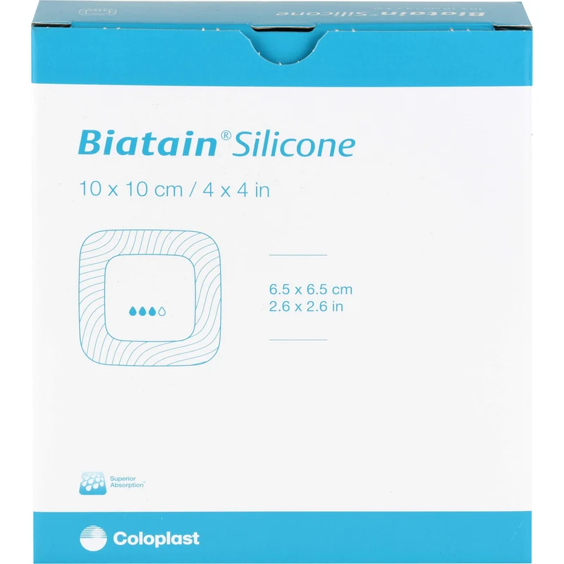 Biatain Silicone Schaumverband, 10 St VER