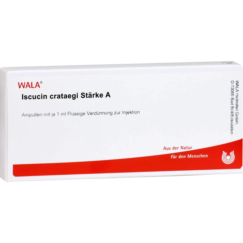 Iscucin Crataegi Stärke A, 10 St. Ampullen