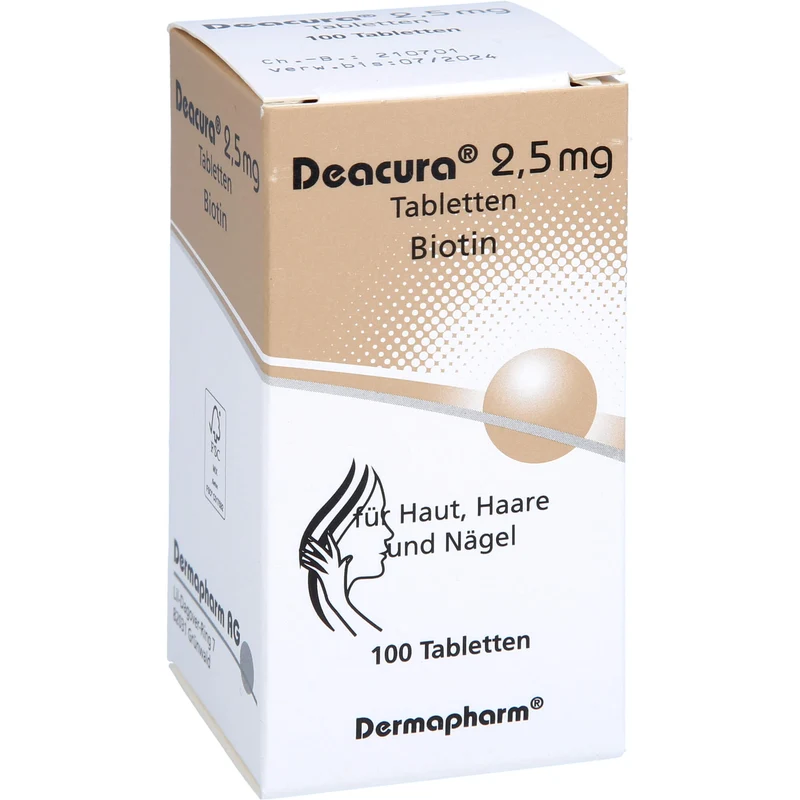Deacura® 2,5 mg, Tabletten, 100 St TAB