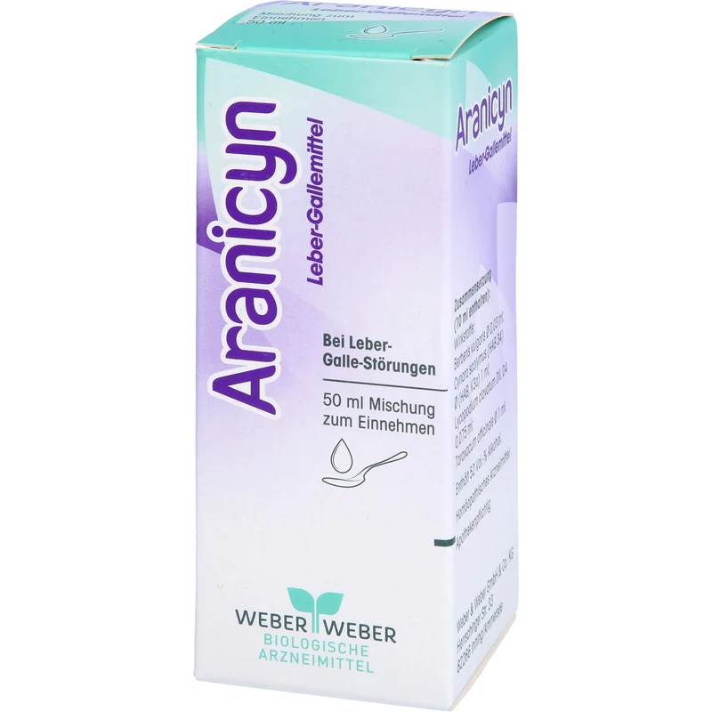 Aranicyn Leber-Gallemittel Mischung, 50 ml Lösung