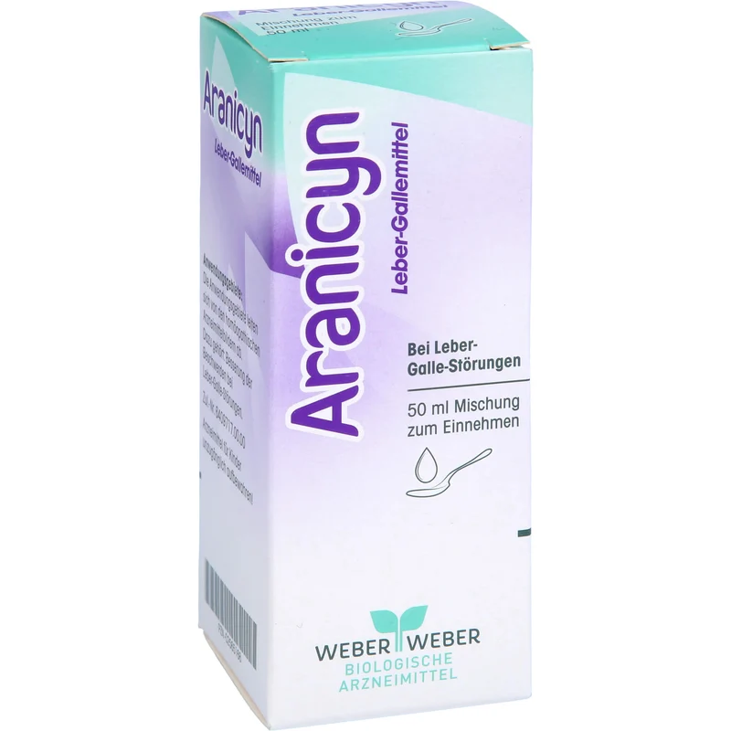 Aranicyn Leber-Gallemittel Mischung, 50 ml Lösung