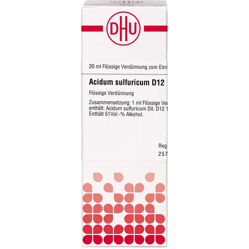 DHU Acidum sulfuricum D12 Dilution, 20 ml Lösung