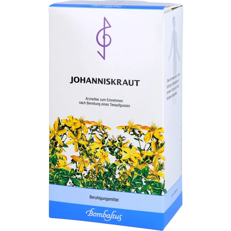 Bombastus Johanniskraut bei nervöser Unruhe und Schlafstörungen, 125 g Tee