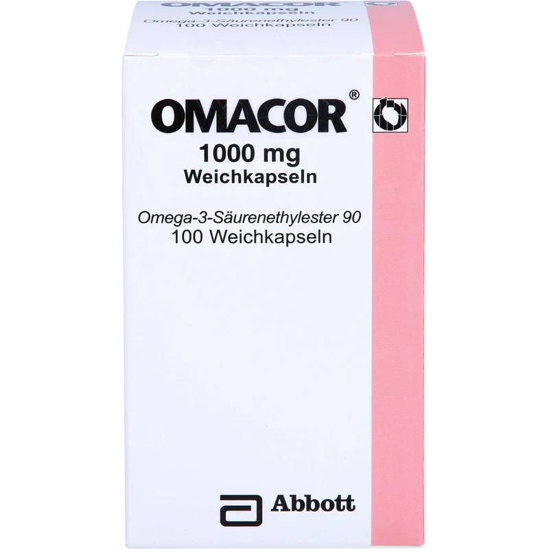 Omacor 1000 mg Weichkapseln, 100 St. Kapseln