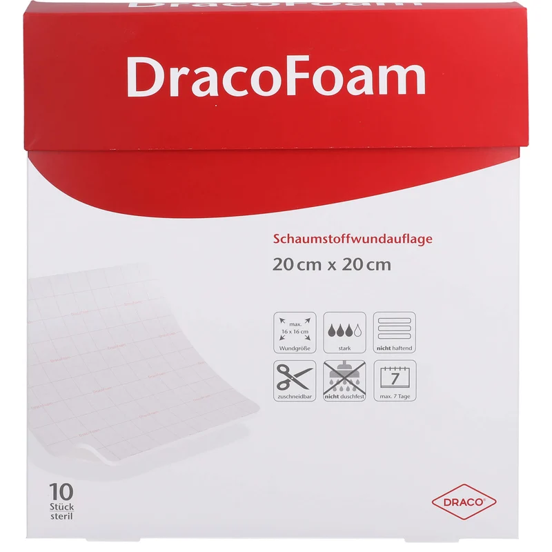 DracoFoam Schaumstoffverband, 10 St VER