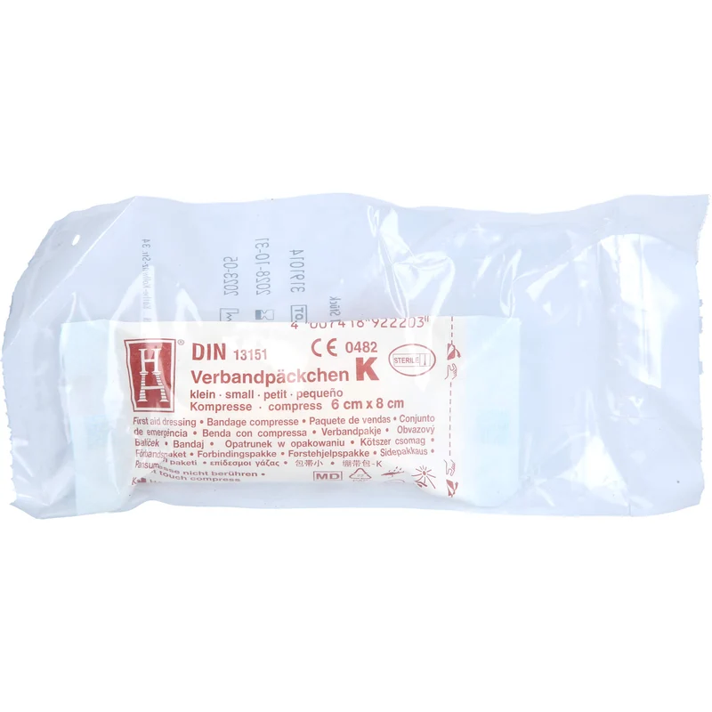 Brinkmann Verbandpäckchen steril Gr. S 6 x 8 cm, 1 St. Verband