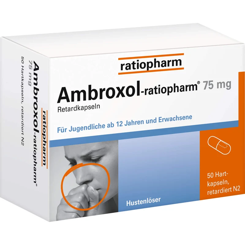 Ambroxol-ratiopharm 75 mg Hustenlöser, Hartkaps. retardiert, 50 St. Kapseln