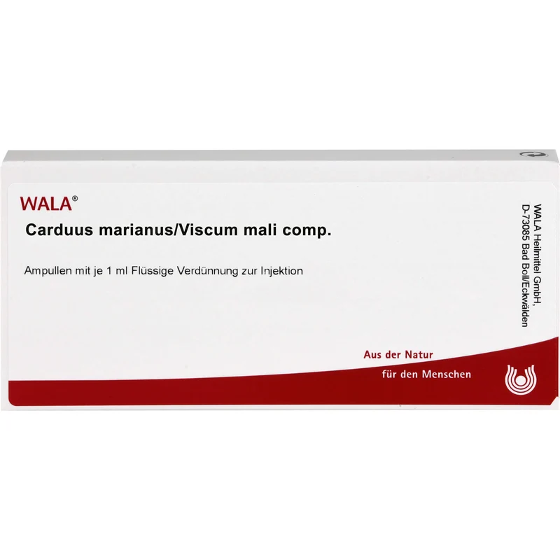 Carduus Marianus/Viscum Mali comp. Wala Ampullen, 10 St. Ampullen