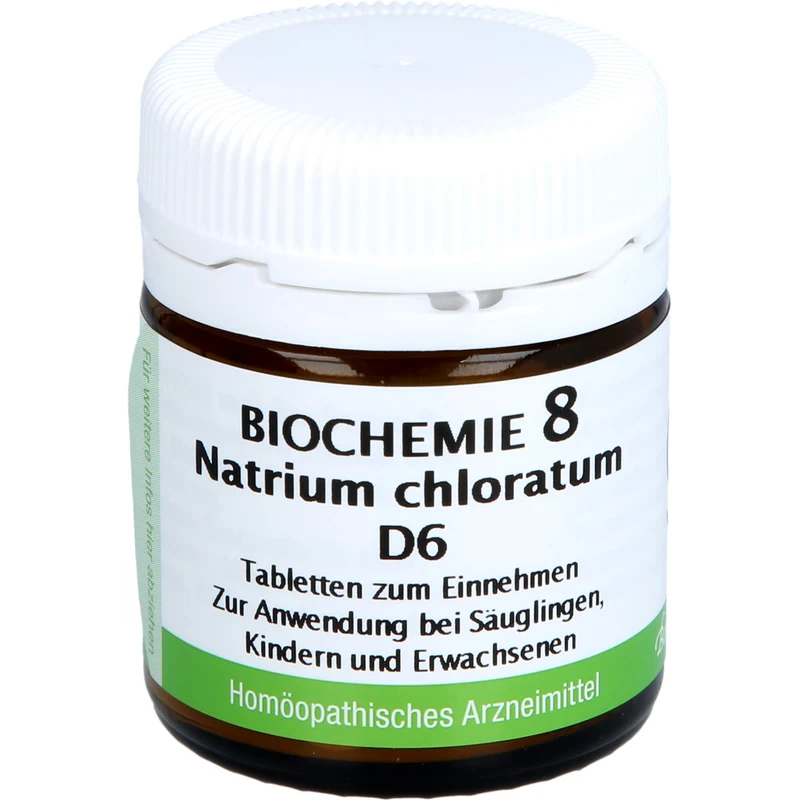 Biochemie 8 Natrium chloratum Bombastus D6 Tbl., 80 St TAB