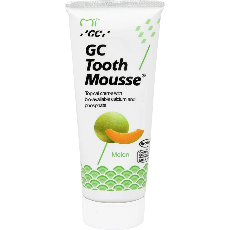 GC Tooth Mousse Melone zur Unterstützung der Mundhygiene, 40 g Gel