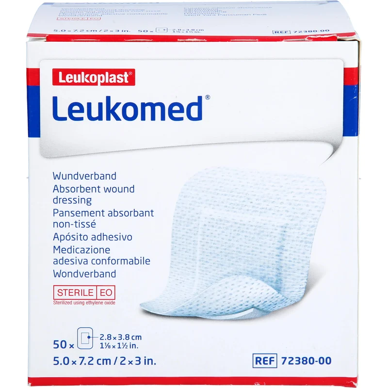 LEUKOMED STERILE PFLASTER 7,2x5 cm, 50 St PFL