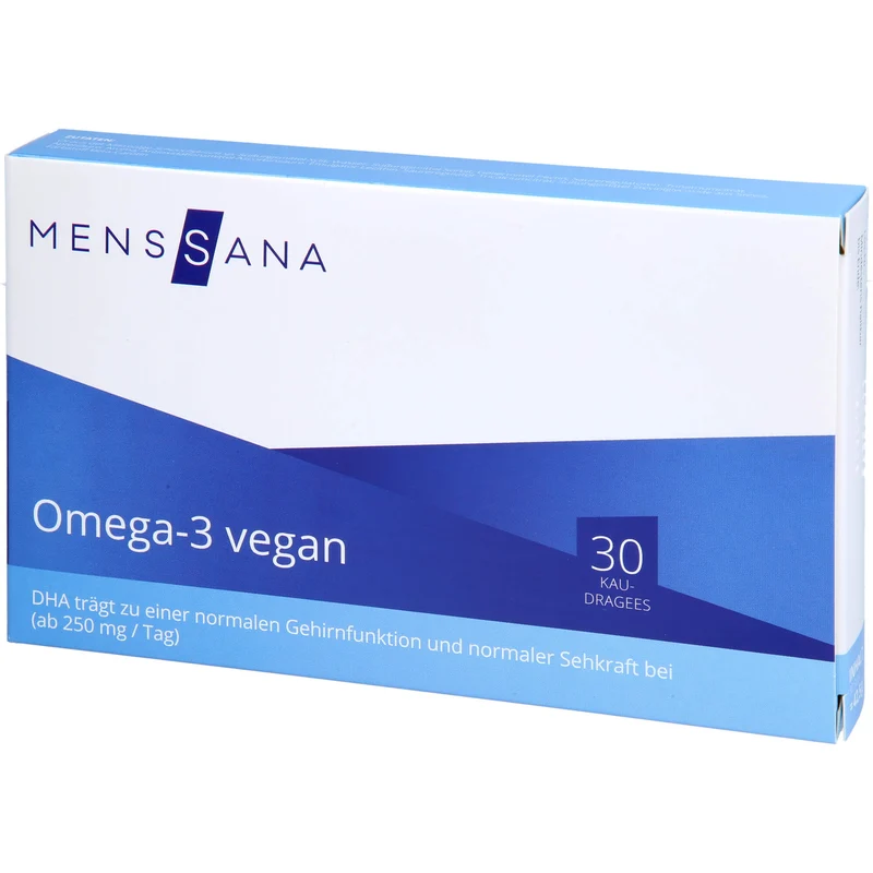 Omega-3 vegan MensSana®, 30 St KDA