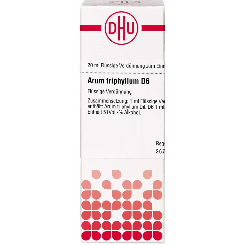 Arum triphyllum D6 DHU Dilution, 20 ml Lösung