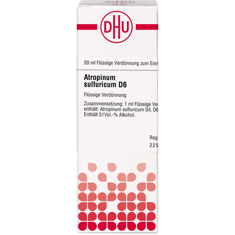 Atropinum sulfuricum D6 DHU Dilution, 20 ml Lösung