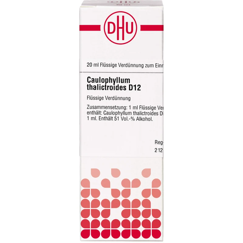 DHU Caulophyllum thalictroides D12 Dilution, 20 ml Lösung