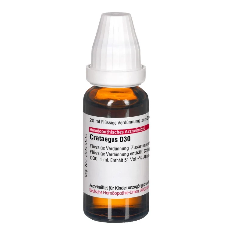 DHU Crataegus D30 Dilution, 20 ml Lösung