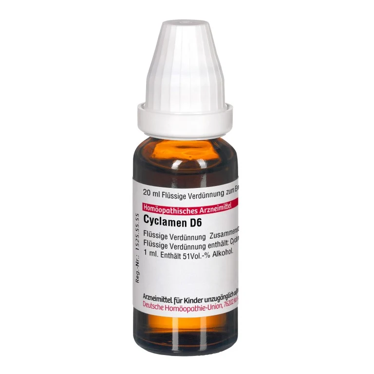 Cyclamen D6 DHU Dilution, 20 ml Lösung